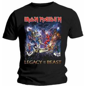 Iron Maiden Tricou Legacy of the Beast Unisex Black L imagine