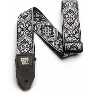 Ernie Ball Jacquard Strap EB Curea de chitară Tribal Silver imagine