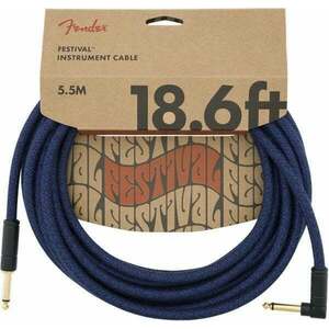 Fender Festival Series 5, 5 m Drept - Oblic Cablu de instrument imagine