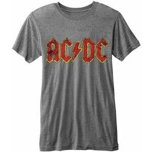 AC/DC Tricou Classic Logo Unisex Gri S imagine