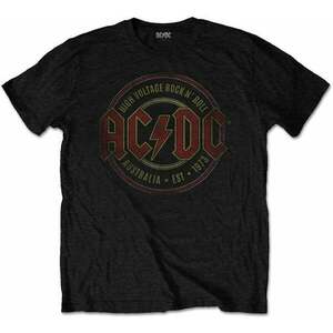 AC/DC Tricou Est. 1973 Unisex Black 2XL imagine