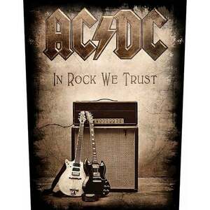 AC/DC In Rock We Trust Petic cusut imagine