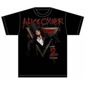 Alice Cooper Tricou Welcome to my Nightmare Unisex Black M imagine