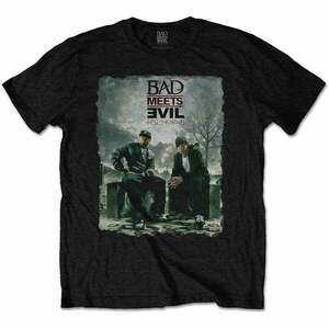 Bad Meets Evil Tricou Burnt Unisex Black L imagine