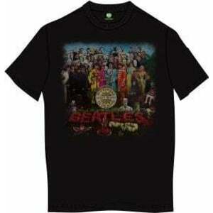 The Beatles Tricou Vintage Sgt Pepper Unisex Black 2XL imagine