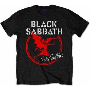 Black Sabbath Tricou Archangel Never Say Die Unisex Black M imagine