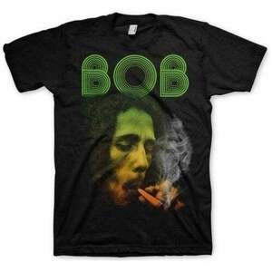 Bob Marley Tricou Smoking Da Erb Unisex Black S imagine