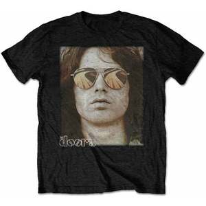 The Doors Tricou Jim Face Unisex Black M imagine