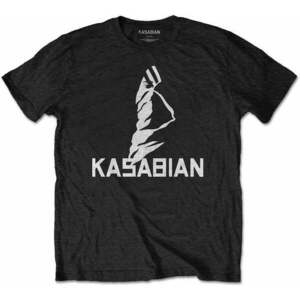 Kasabian Tricou Ultra Face 2004 Tour Unisex Black 2XL imagine