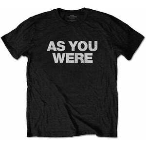 Liam Gallagher Tricou As You Were Unisex Black XL imagine