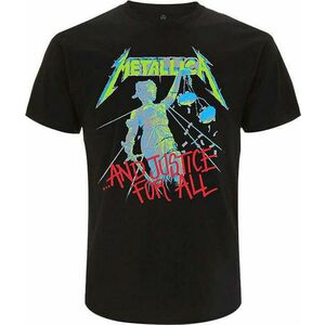 Metallica Tricou And Justice For All (Original) Unisex Black XL imagine