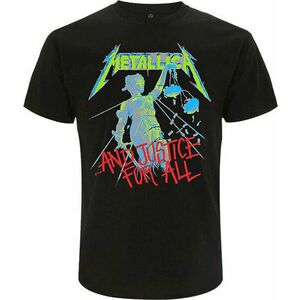 Metallica Tricou And Justice For All (Original) Unisex Black 2XL imagine