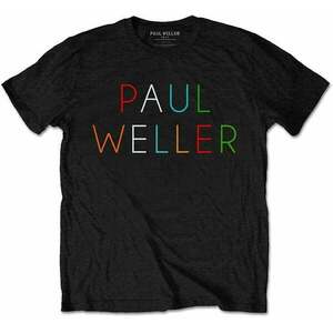 Paul Weller Tricou Multicolour Logo Unisex Black L imagine