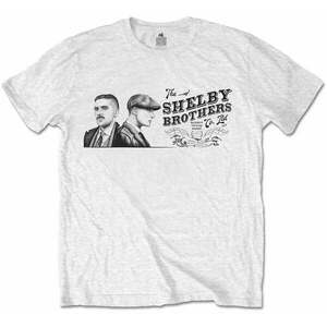 Peaky Blinders Tricou Shelby Brothers Landscape Unisex White L imagine