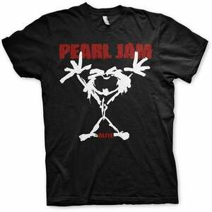 Pearl Jam Tricou Stickman Unisex Black S imagine