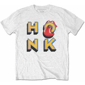 The Rolling Stones Tricou Honk Letters Unisex White L imagine