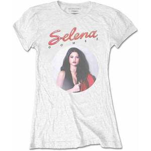 Selena Gomez Tricou 80's Glam Womens White L imagine