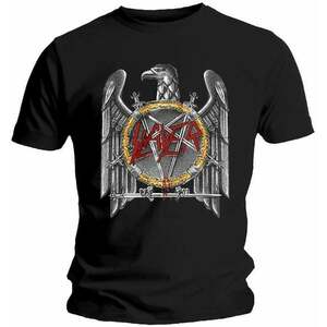 Slayer Tricou Silver Eagle Unisex Black S imagine