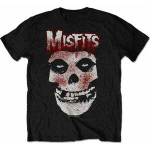 Misfits Tricou Blood Drip Skull Unisex Black XL imagine