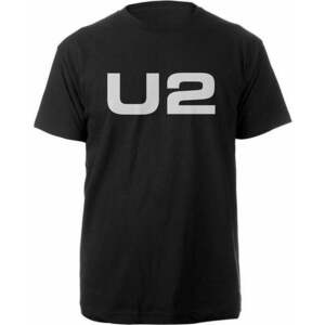 U2 Tricou Logo Unisex Black XL imagine