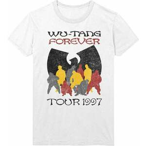 Wu-Tang Clan Tricou Forever Tour '97 Unisex White L imagine