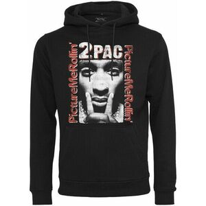 2Pac Hoodie Boxed In Black S imagine