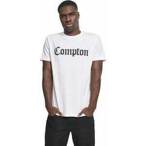 Compton Tricou Logo White XS imagine