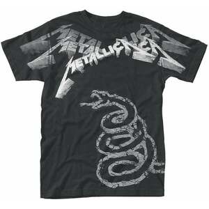 Metallica Tricou Black Album Faded All Over Black L imagine