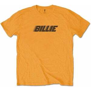 Billie Eilish Tricou Racer Logo & Blohsh Unisex Orange XL imagine