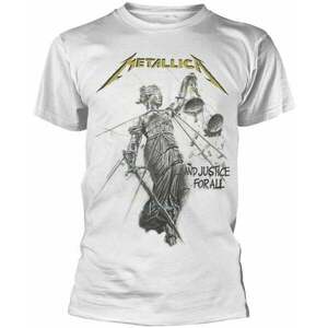 Metallica Tricou And Justice For All White M imagine