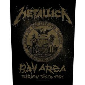 Metallica Bay Area Thrash Petic cusut imagine