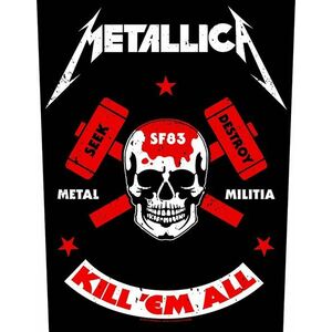 Metallica Metal Militia Petic cusut imagine