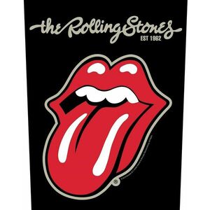 The Rolling Stones Plastered Tongue Petic cusut imagine