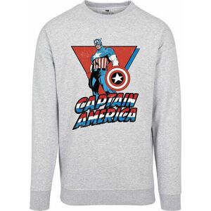 Captain America Tricou Crewneck Gri XL imagine