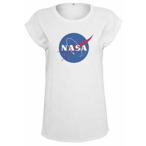 NASA Tricou Insignia White L imagine