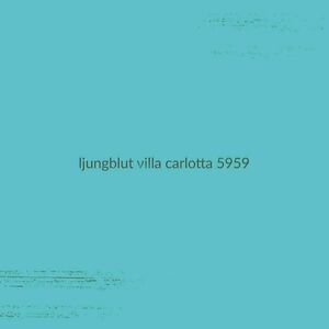 Ljungblut - Villa Carlotta 5959 (Turquoise Coloured) (LP) imagine