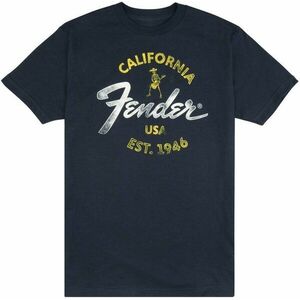 Fender Tricou Baja Blue Blue L imagine