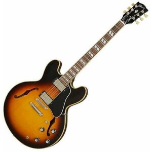 Gibson ES-335 Vintage Burst Chitară semi-acustică imagine