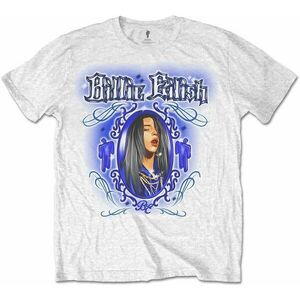 Billie Eilish Tricou Airbrush Unisex White M imagine