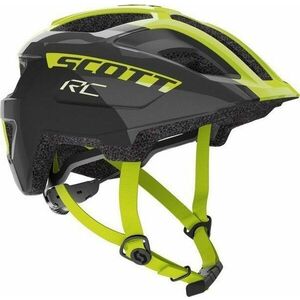 Scott Spunto Junior Black/Radium Yellow RC 50-56 Cască bicicletă copii imagine