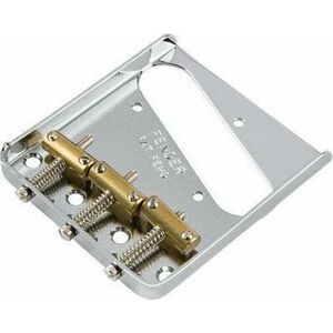 Fender 3-Saddle American Vintage Telecaster Bridge Assembly Chrome Pod de chitară imagine