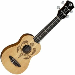 Luna UKE HONU SPR Hawaiian Turtle Design Ukulele soprano imagine