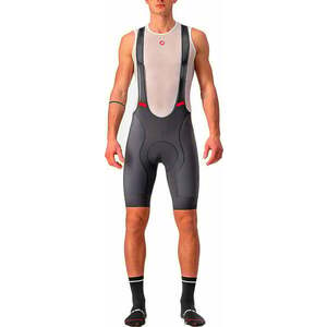 Castelli Competizione Bibshorts Dark Gray 2XL Șort / pantalon ciclism imagine