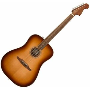 Fender Redondo Classic Aged Cognac Burst Chitară electro-acustică Dreadnought imagine