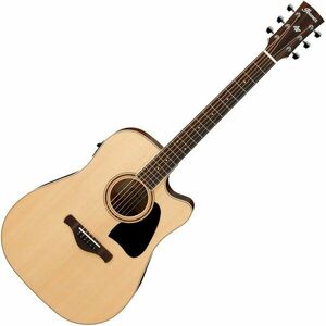 Ibanez AW417CE-OPS Natural Chitară electro-acustică Dreadnought imagine