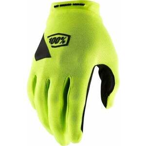 100% Ridecamp Gloves Galben Fluorescent S Mănuși ciclism imagine