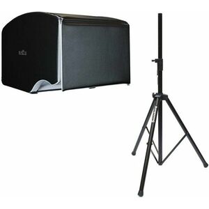 Isovox Mobile Vocal Booth V2 Midnight Black SET Midnight Black Panou acustic pentru microfon imagine