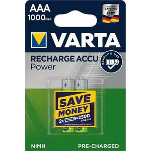 Varta HR03 Recharge Accu Power 2 AAA Baterii imagine