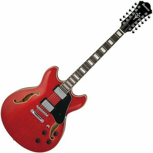 Ibanez AS7312-TCD Transparent Cherry Red Chitară semi-acustică imagine