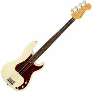 Fender American Professional II Precision Bass RW Olympic White Bas electric imagine